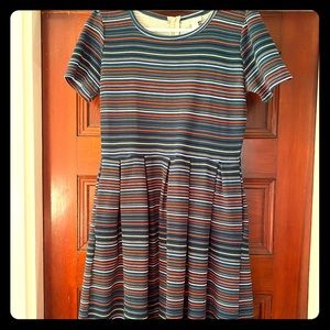 Lularoe Amelia dress size L GUC
